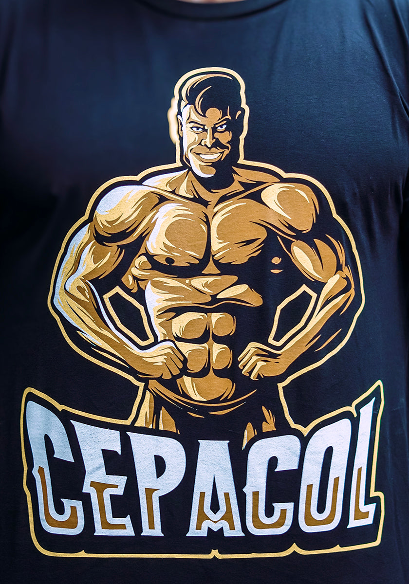 Cepacol T-Shirt - Black - Vintage Genetics