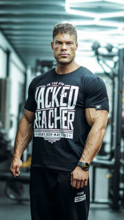 Jacked Reacher T-Shirt - Black - Vintage Genetics