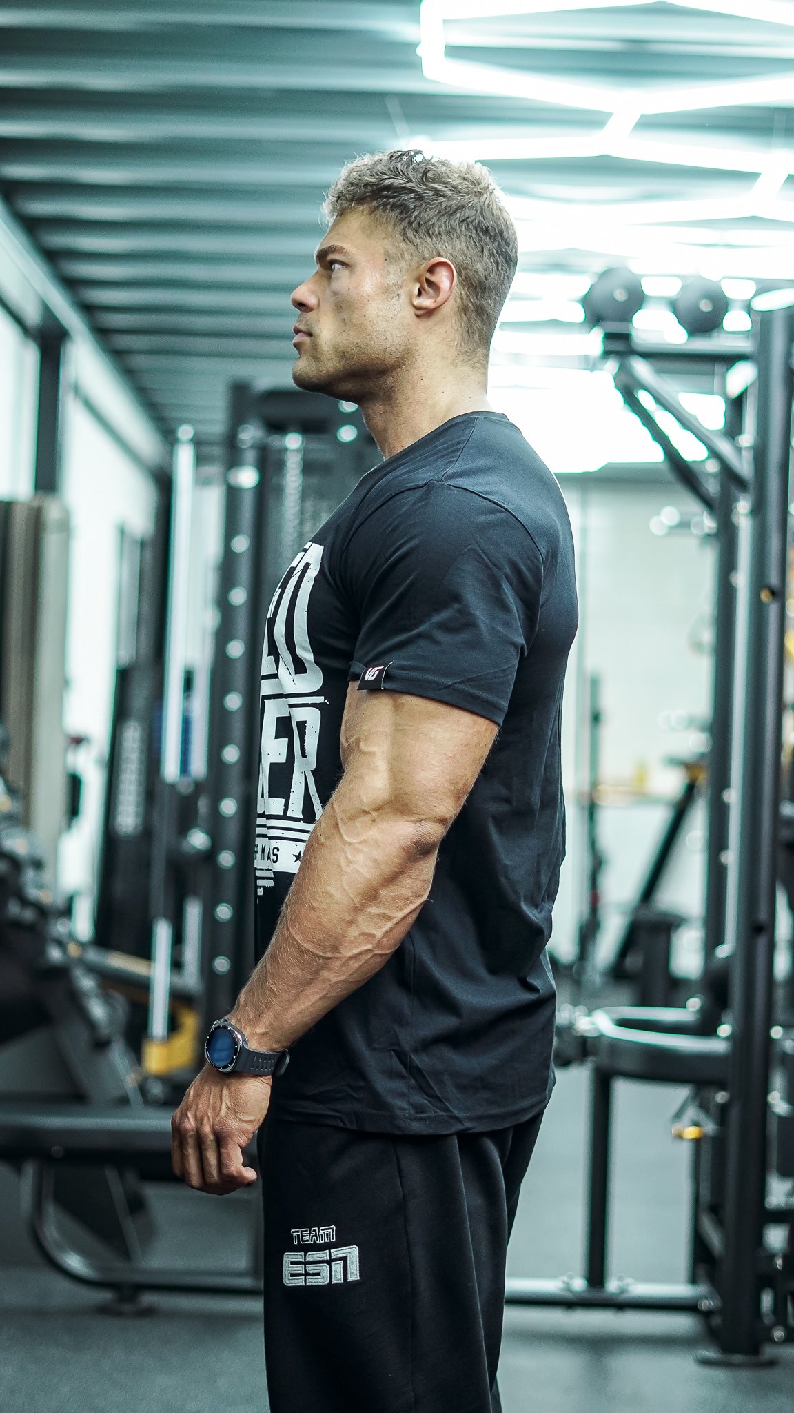 Jacked Reacher T-Shirt - Black - Vintage Genetics