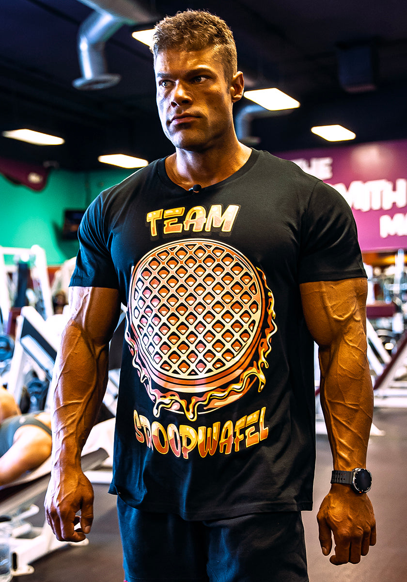 Team Stroopwafel T-Shirt - Black - Vintage Genetics
