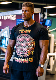 Team Stroopwafel T-Shirt - Black - Vintage Genetics