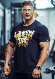 Wheyyy Drip T-Shirt - Black - Vintage Genetics
