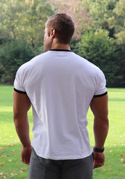 Golden Era Ringer Shirt - White - Vintage Genetics