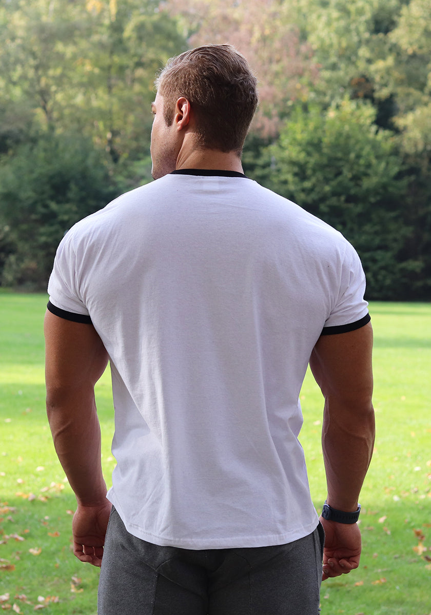 Golden Era Ringer Shirt - White - Vintage Genetics