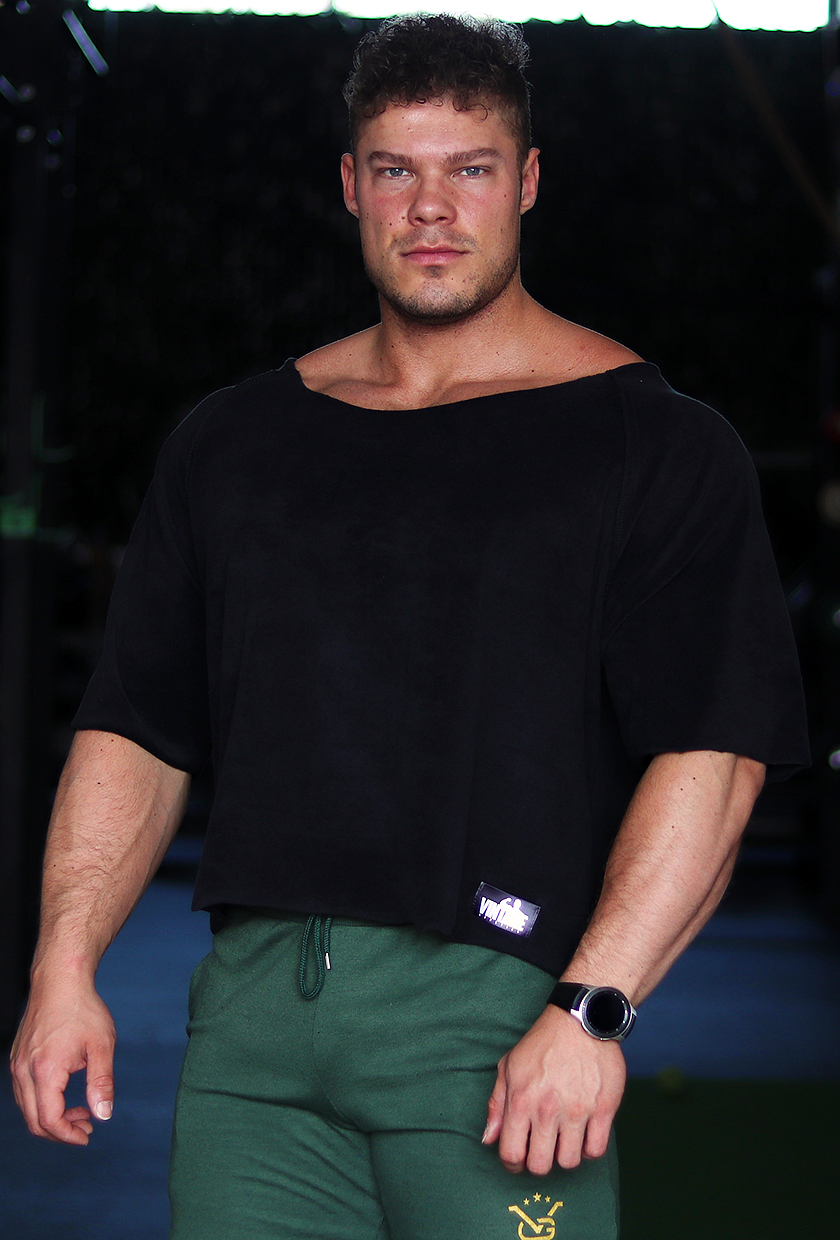 Old-School Oversized Tee - Onyx Black - Vintage Genetics